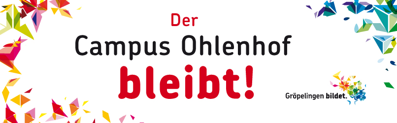 Campus Ohlenhof bleibt Banner